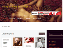 Tablet Screenshot of nymph-and-satyr.com